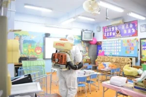 csr โรงเรียนวัดสุทัศน์ พ่นฆ่าเชื้อ